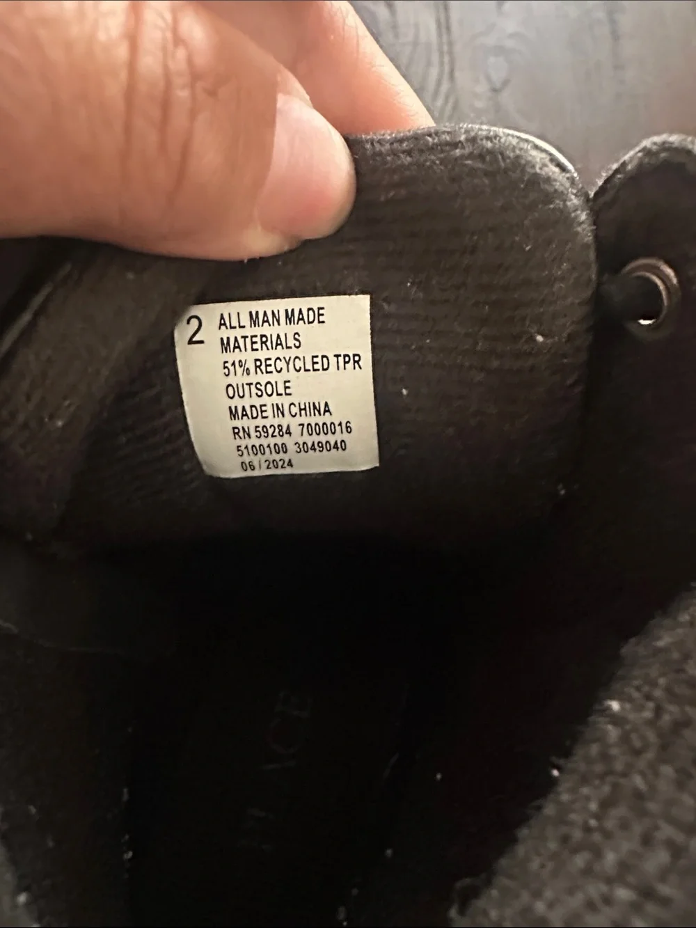 The Children's Place Black Lace-Up Side-Zip Kids Ankle Boots size 2